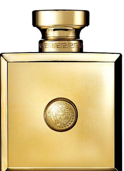 Versace perfume gold bottle